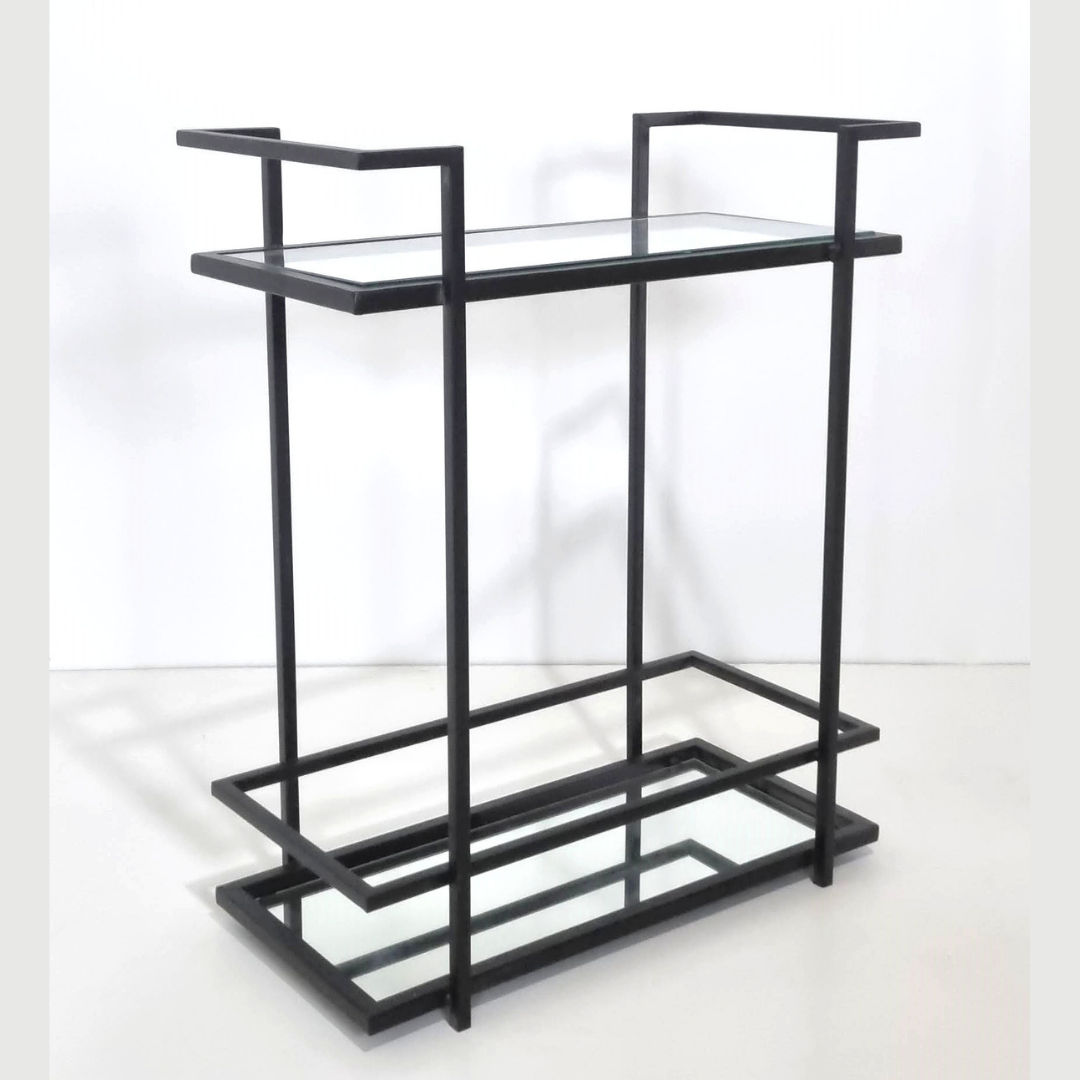 minibar fierro negro