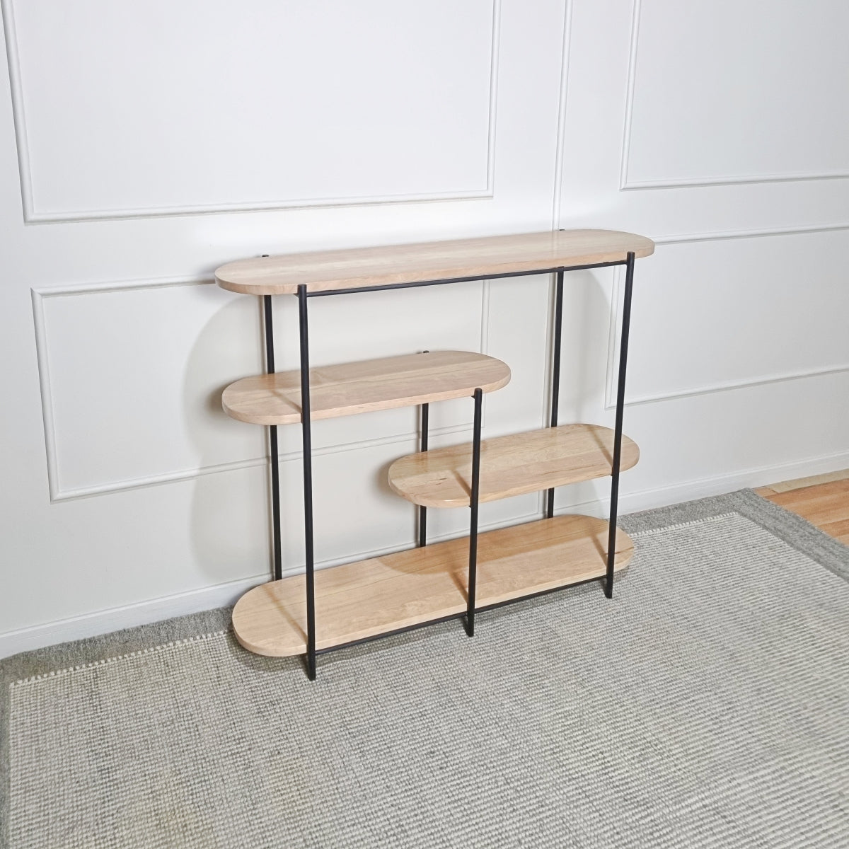 mesa de arrimo madera