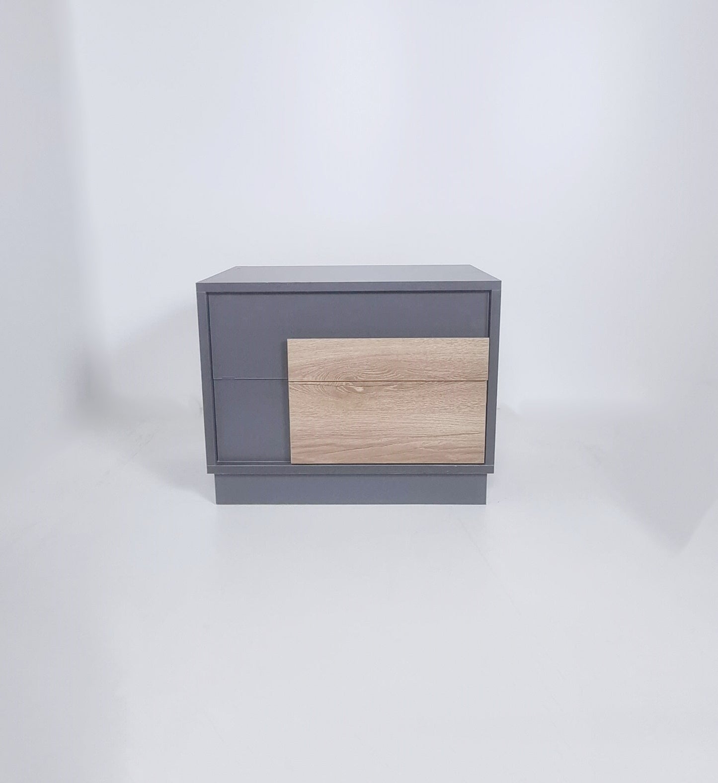 velador gris minimalista