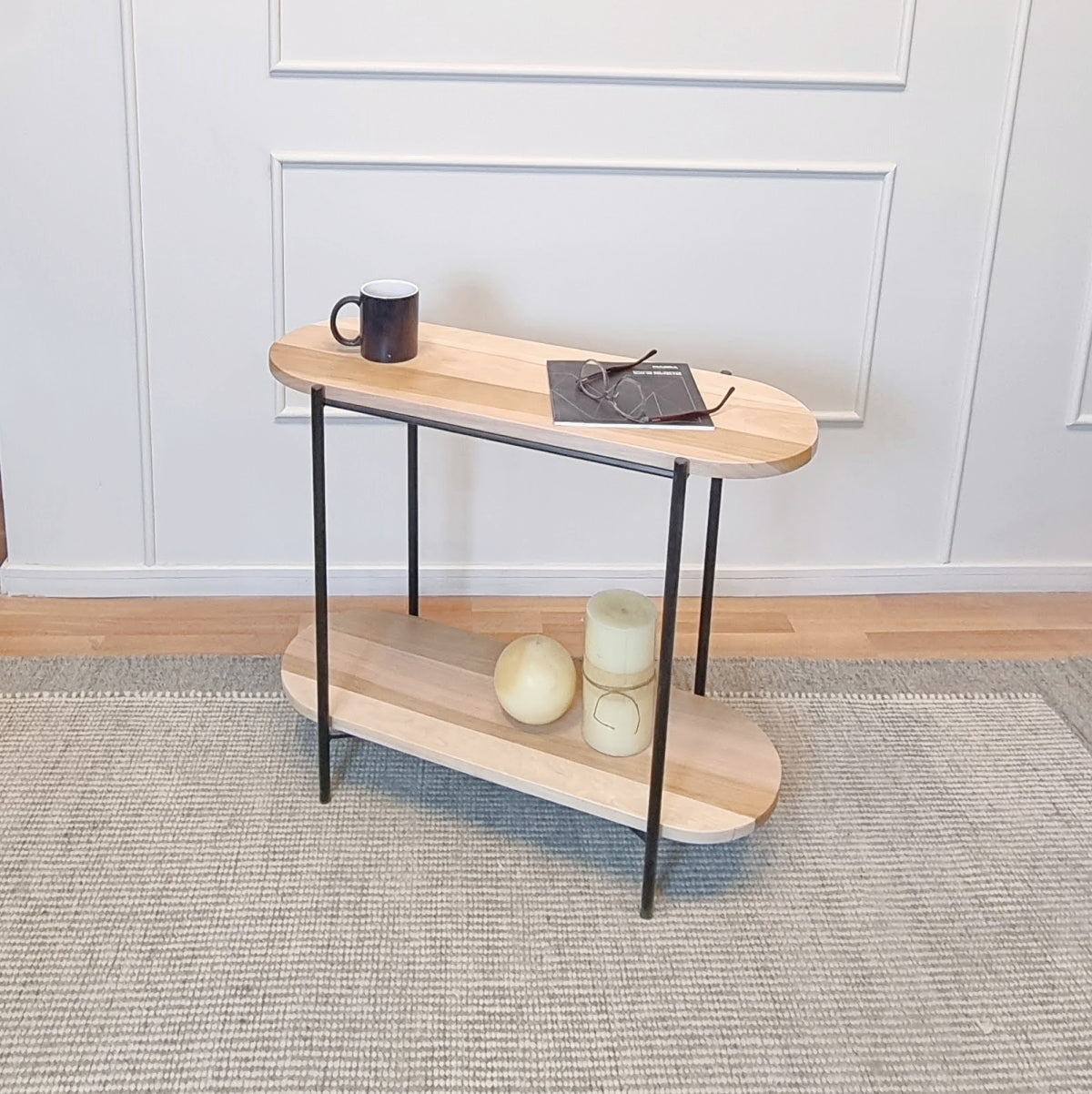 mesa lateral madera
