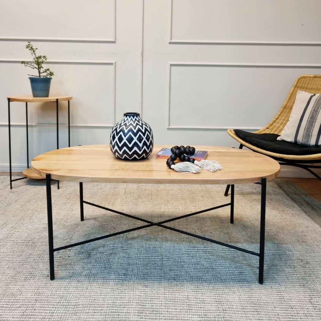 mesa de centro madera