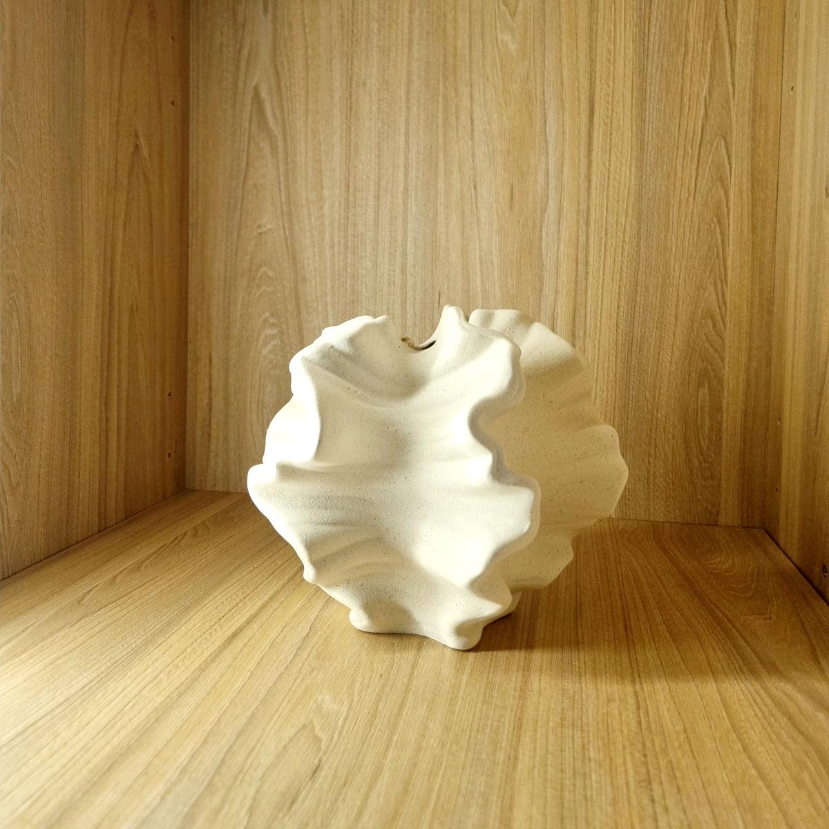 Florero Coral Crema