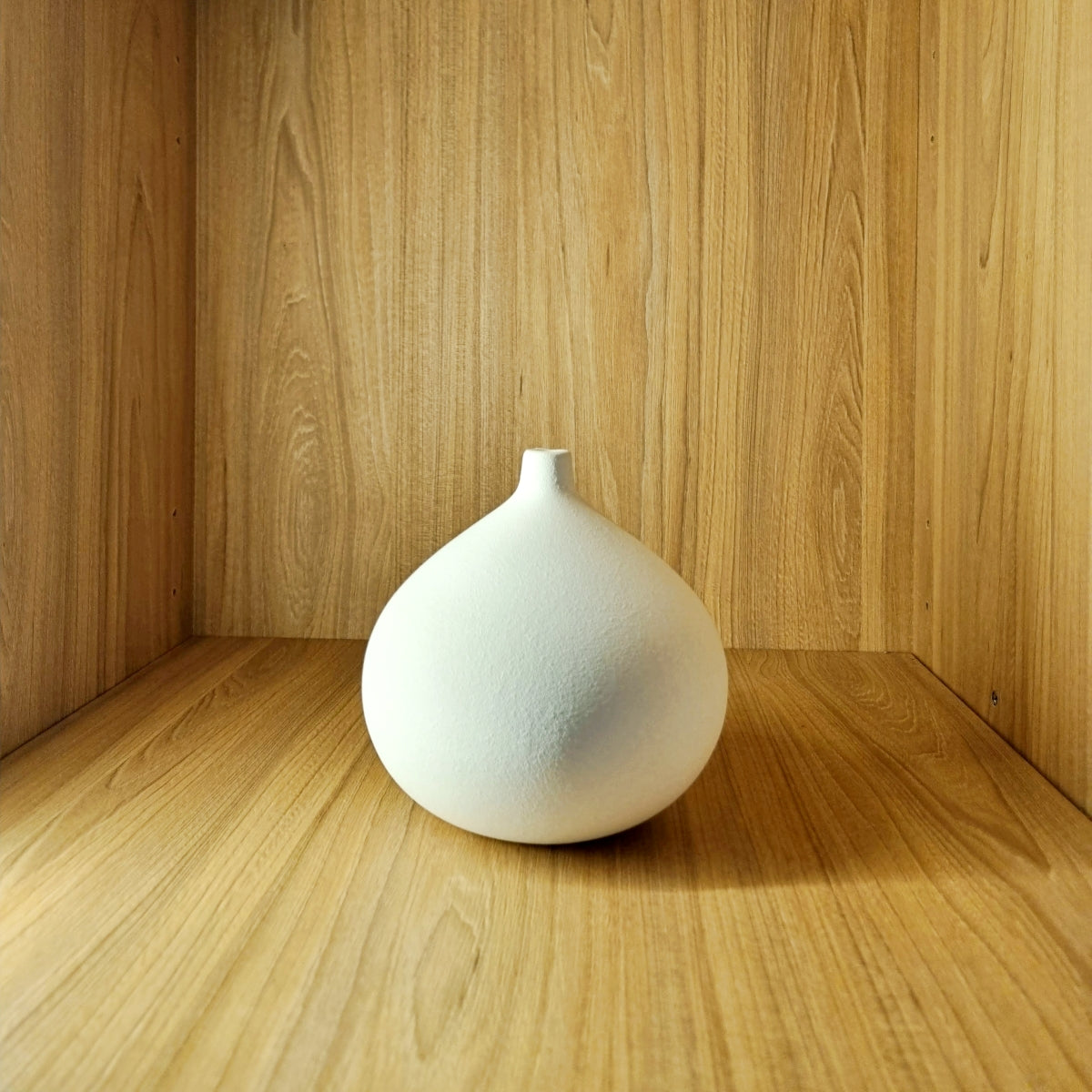 Florero Gota Blanco