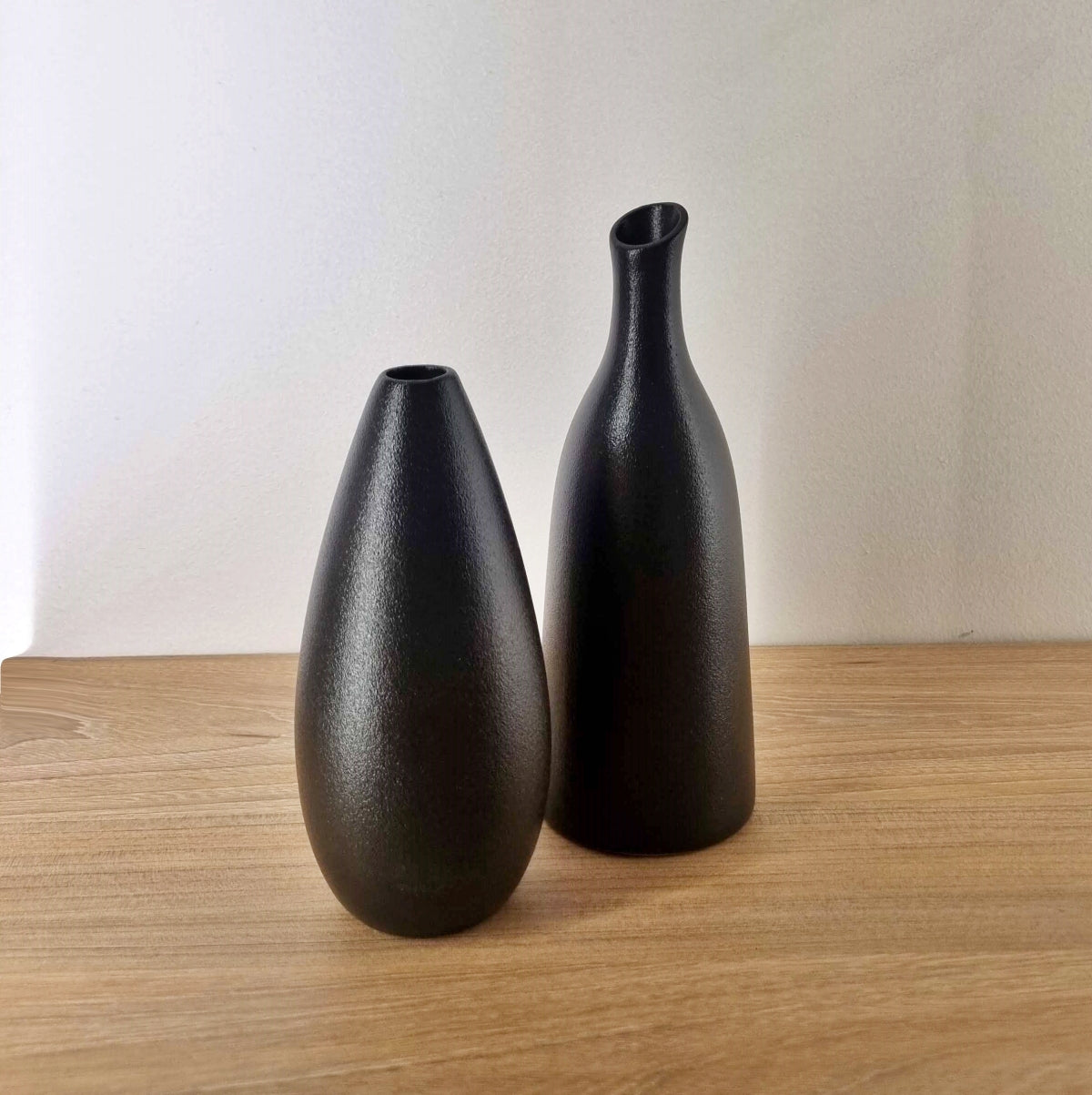 Florero Gota Negro Mini