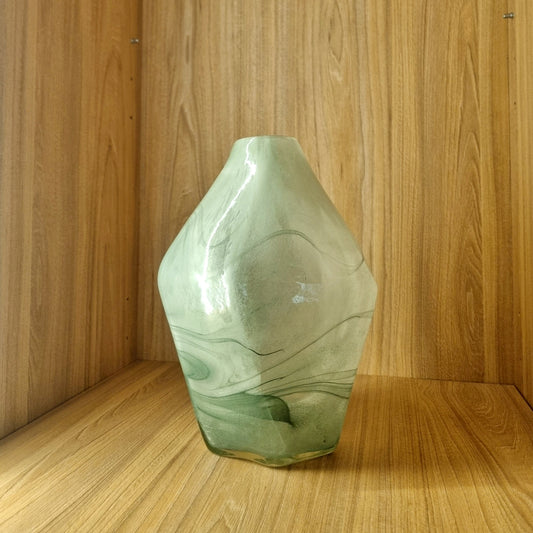 Florero Prisma Verde
