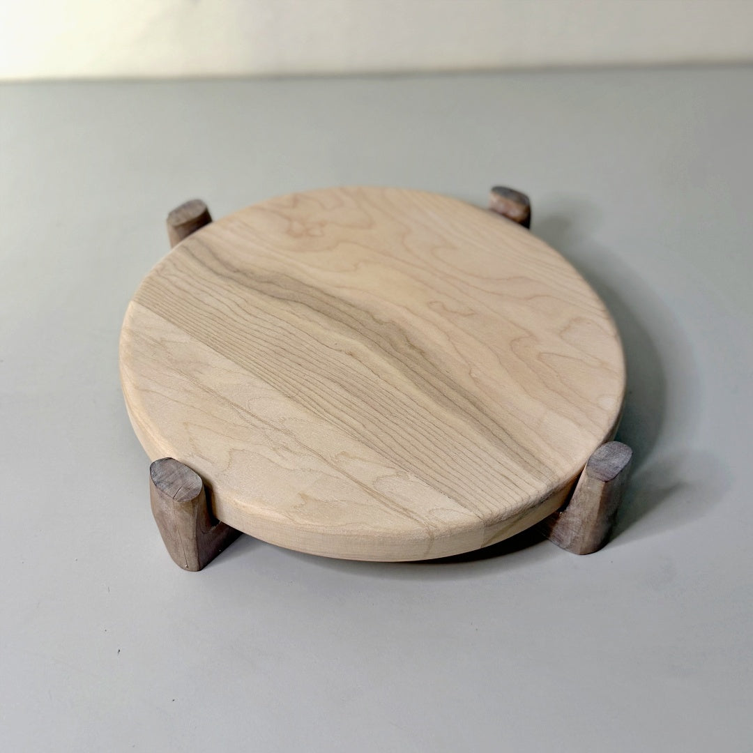 Bandeja Redonda Madera