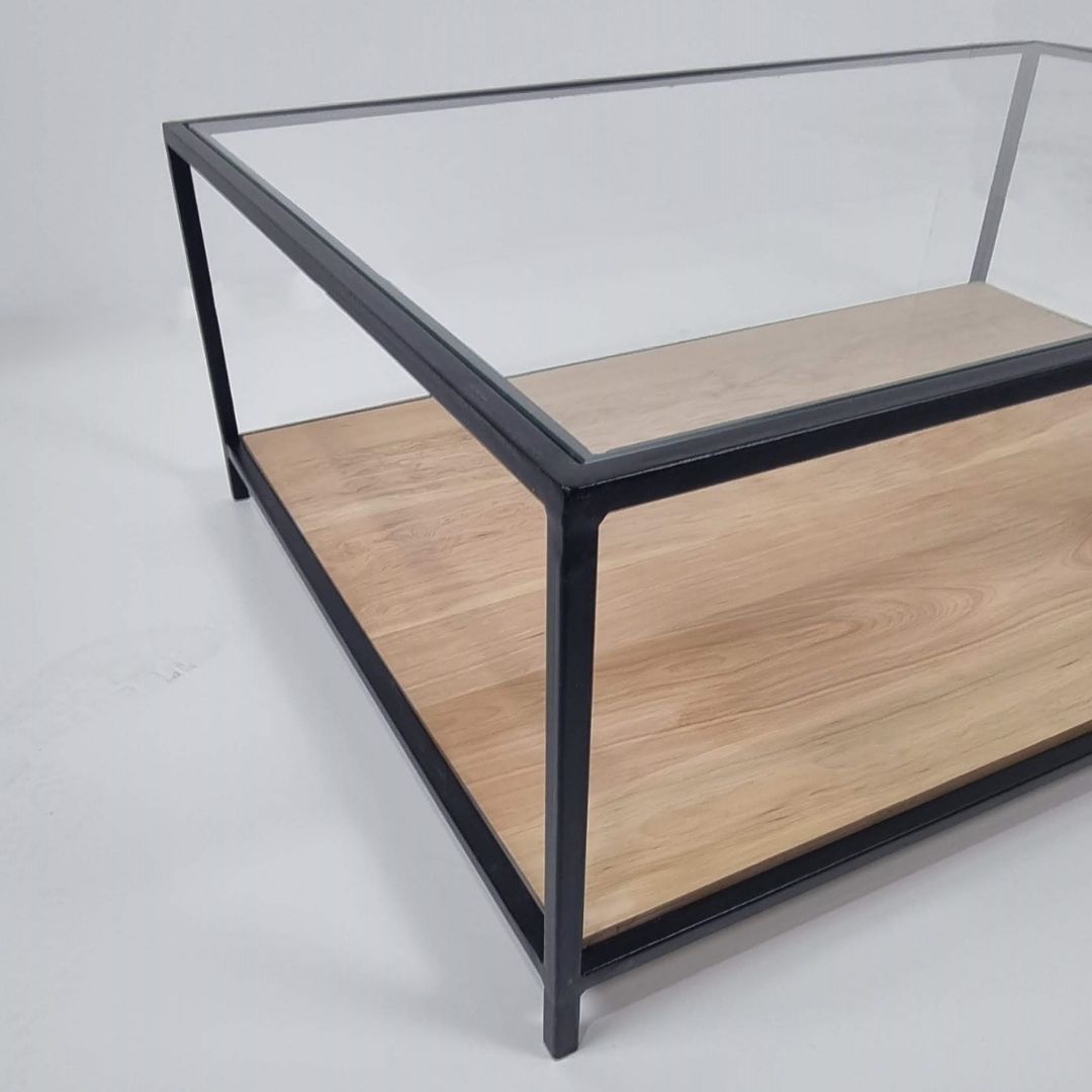 mesa de centro de madera