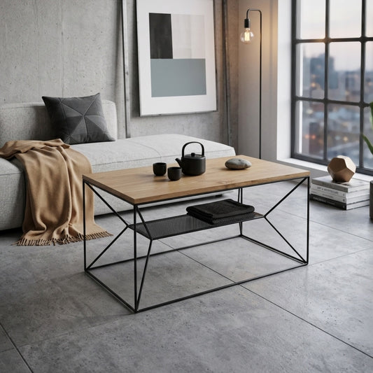 Mesa de Centro Industrial MCF12